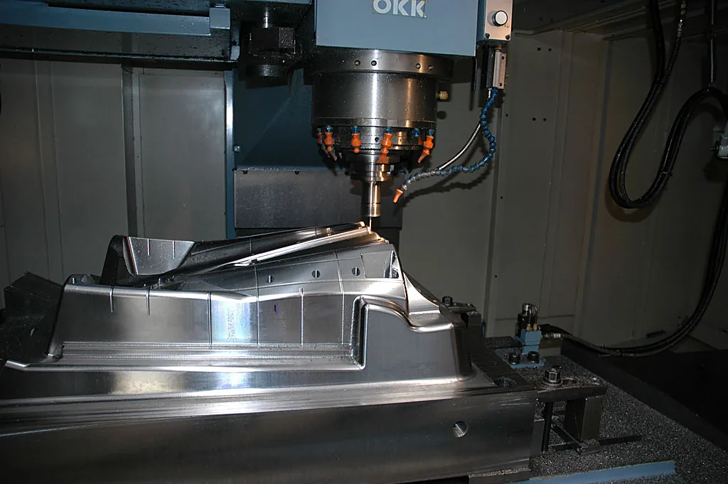 CNC and EDM machine work at Die-Tech